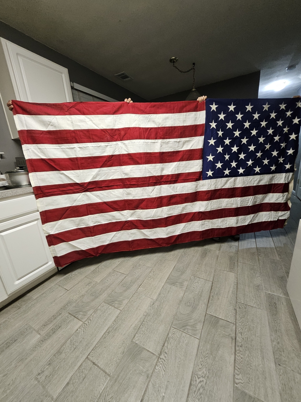 Large American Flag - Red, White & Blue 110"x 57"